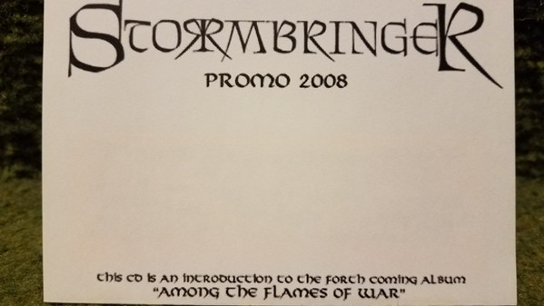 Storrmbringer - Promo 2008 - Near Mint (NM or M-) - CDr