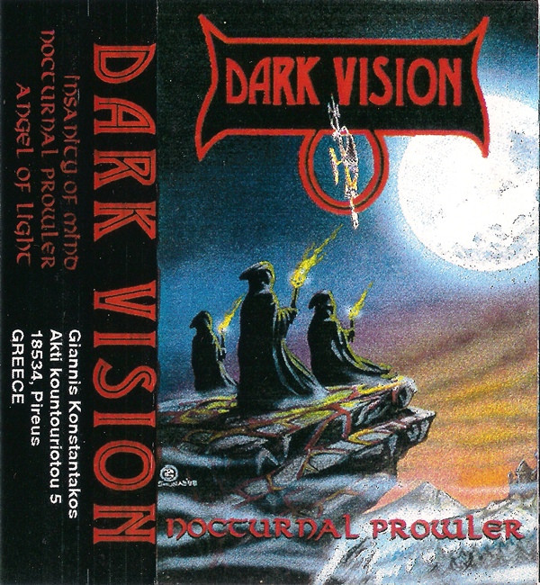 Dark Vision - Nocturnal Prowler - Near Mint (NM or M-) - Cassette