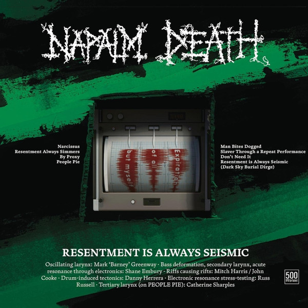 Napalm Death - Resentment Is Always Seismic - A Final Throw Of Throes - Mint (M) - CD