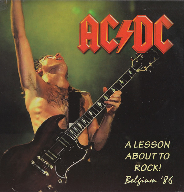 AC/DC - A Lesson About To Rock! Belgium '86 - Near Mint (NM or M-) - Vinyl