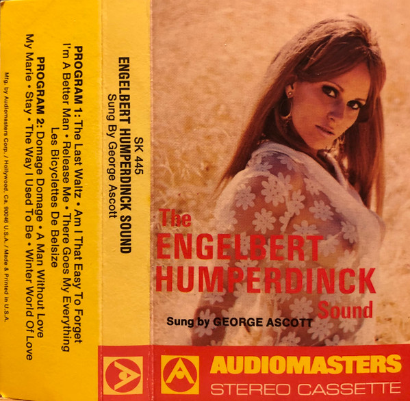 George Ascott - The Engelbert Humperdinck Sound - Near Mint (NM or M-) - Cassette