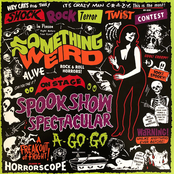 Various - Something Weird Spook Show Spectacular A-Go-Go - Near Mint (NM or M-) - Vinyl,DVD