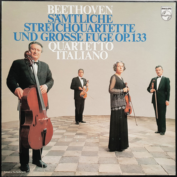 Beethoven*, Quartetto Italiano - Sämtliche Streichquartette Und Große Fuge Op. 133 - Near Mint (NM or M-) - Vinyl,Box Set
