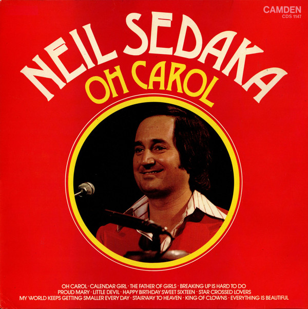Neil Sedaka - Oh Carol - Very Good Plus (VG+) - Vinyl