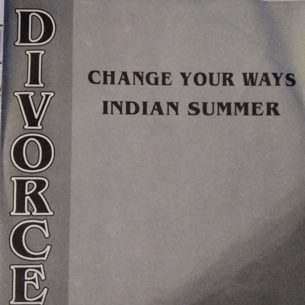 Divorce - Change Your Ways - Near Mint (NM or M-) - Vinyl