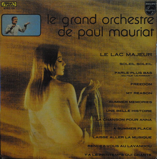 Le Grand Orchestre De Paul Mauriat - Le Lac Majeur - Very Good Plus (VG+) - Vinyl