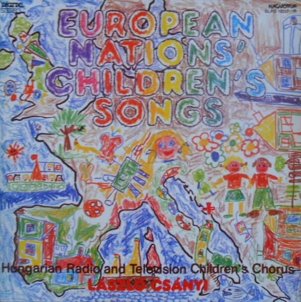Hungarian Radio And Television Children's Chorus*, László Csányi* - European Nations' Children's Songs - Near Mint (NM or M-) - Vinyl