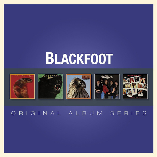Blackfoot (3) - Original Album Series - Mint (M) - CD,CD,CD,CD,CD,Box Set