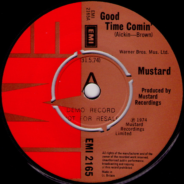 Mustard (3) - Good Time Comin' - Very Good (VG) - Vinyl