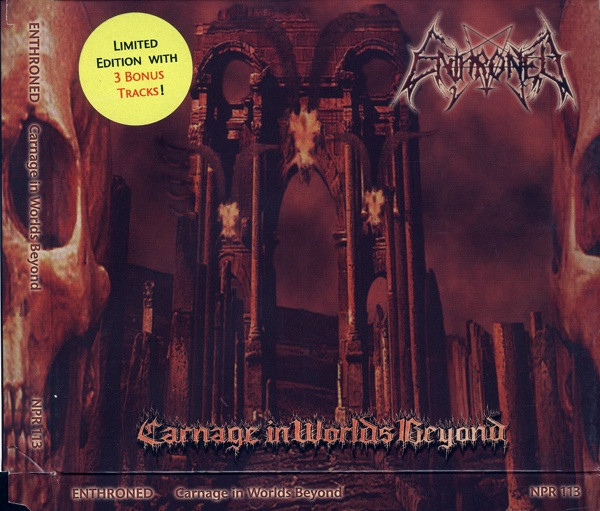 Enthroned - Carnage In Worlds Beyond - Very Good Plus (VG+) - CD