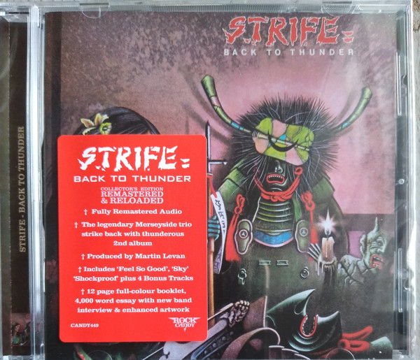 Strife (3) - Back To Thunder - Mint (M) - CD