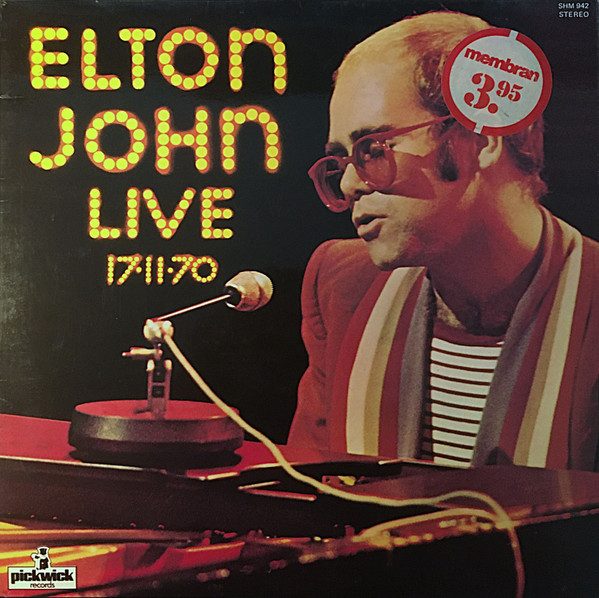 Elton John - 17-11-70 - Very Good Plus (VG+) - Vinyl