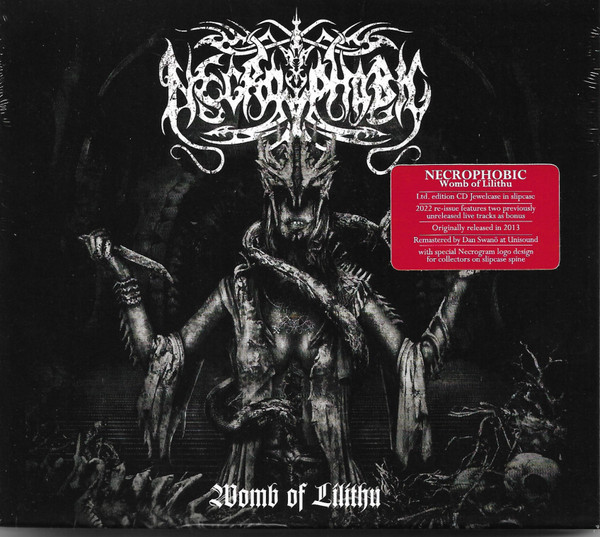Necrophobic - Womb Of Lilithu - Mint (M) - CD