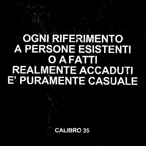 Calibro 35 - Ogni Riferimento A Persone Esistenti O A Fatti Realmente Accaduti È Puramente Casuale - Mint (M) - Vinyl