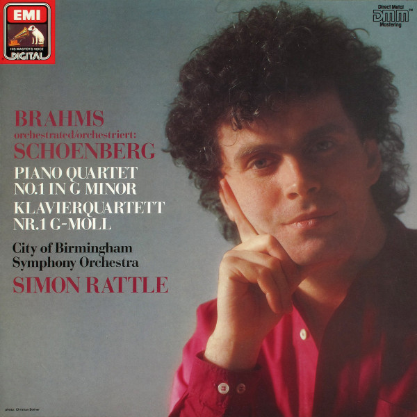 Johannes Brahms, Arnold Schoenberg, City of Birmingham Symphony Orchestra, Simon Rattle* - Piano Quartet No. 1 In G Minor = Klavierquartett Nr.1 G-Moll - Mint (M) - Vinyl