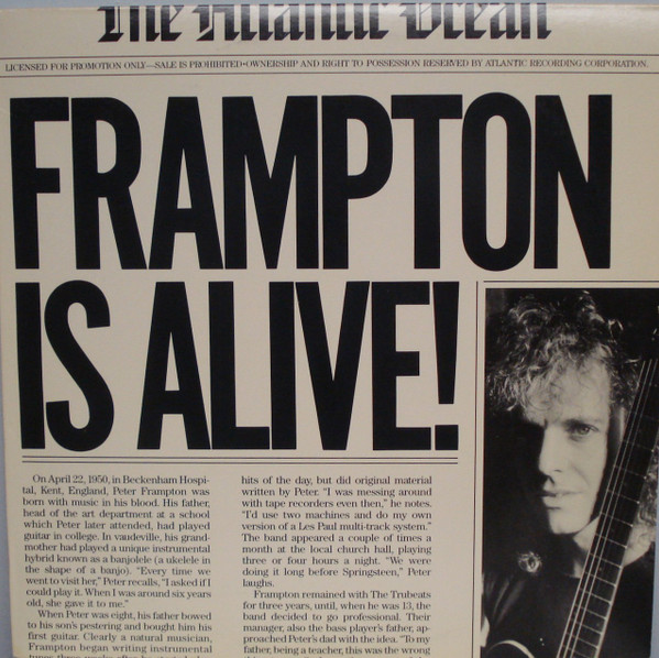 Peter Frampton - Frampton Is Alive - Near Mint (NM or M-) - Vinyl