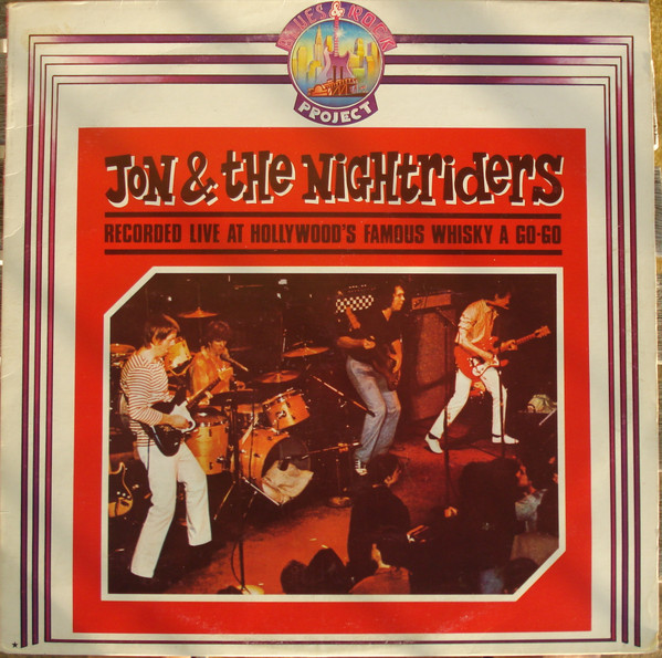 Jon & The Nightriders - Live At The Whisky - Very Good Plus (VG+) - Vinyl