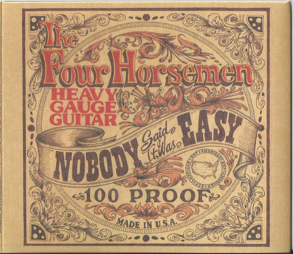 The Four Horsemen - Nobody Said It Was Easy - Very Good Plus (VG+) - CD