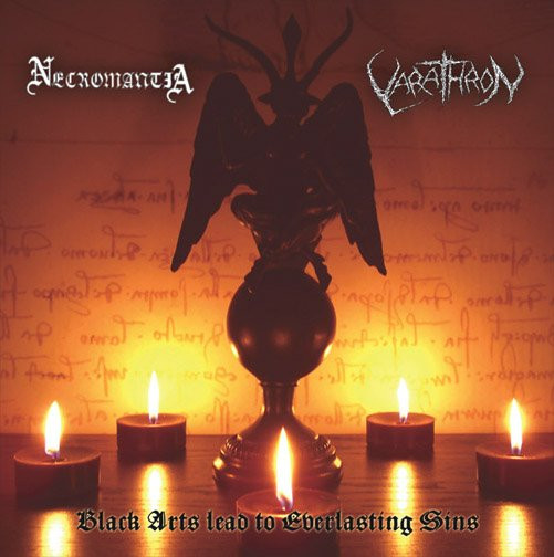 Necromantia / Varathron - Black Arts Lead To Everlasting Sins - Mint (M) - Vinyl
