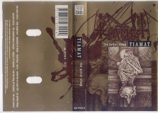 Tiamat - The Astral Sleep - Near Mint (NM or M-) - Cassette