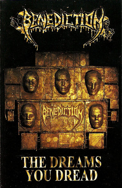 Benediction - The Dreams You Dread - Near Mint (NM or M-) - Cassette