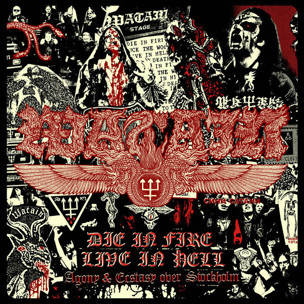Watain - Die In Fire Live In Hell (Agony & Ecstasy Over Stockholm) - Mint (M) - Vinyl,Vinyl,All Media