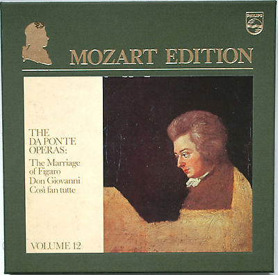Wolfgang Amadeus Mozart - Mozart Edition 12 ● The Da Ponte Operas - Near Mint (NM or M-) - Vinyl,Box Set