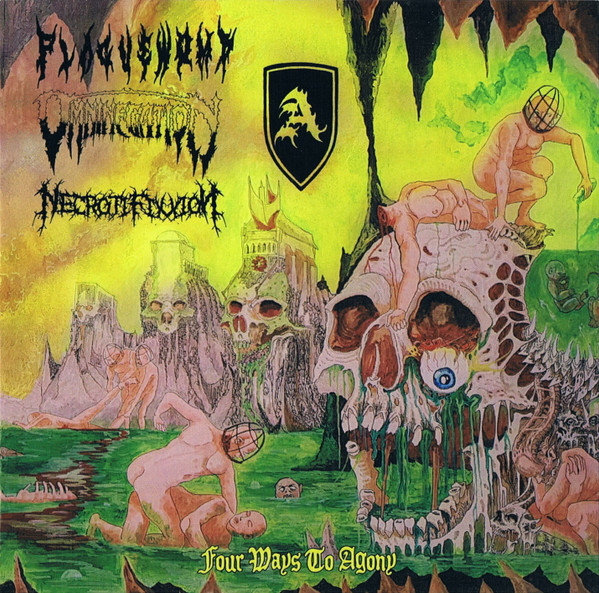 Plaguewomb, Omninegation, Necrotifixxion, Abschwörung - Four Ways To Agony - Mint (M) - CD