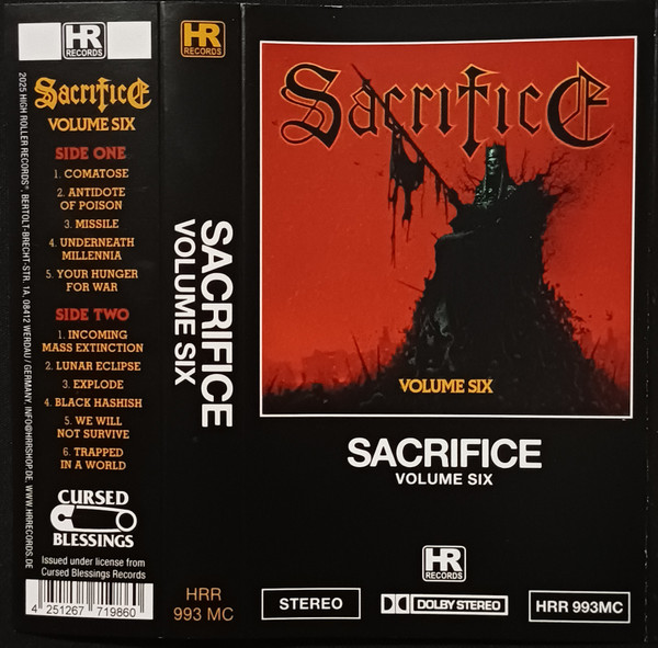 Sacrifice (3) - Volume Six - Mint (M) - Cassette