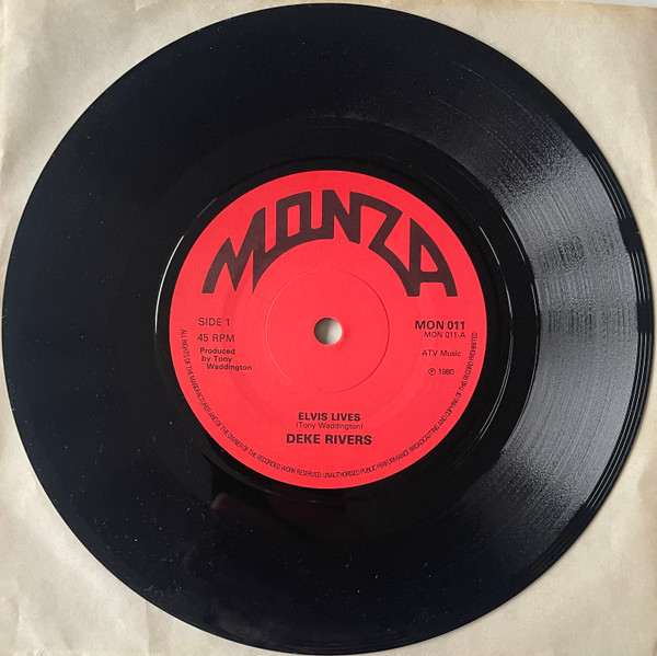 Deke Rivers* - Elvis Lives - Near Mint (NM or M-) - Vinyl