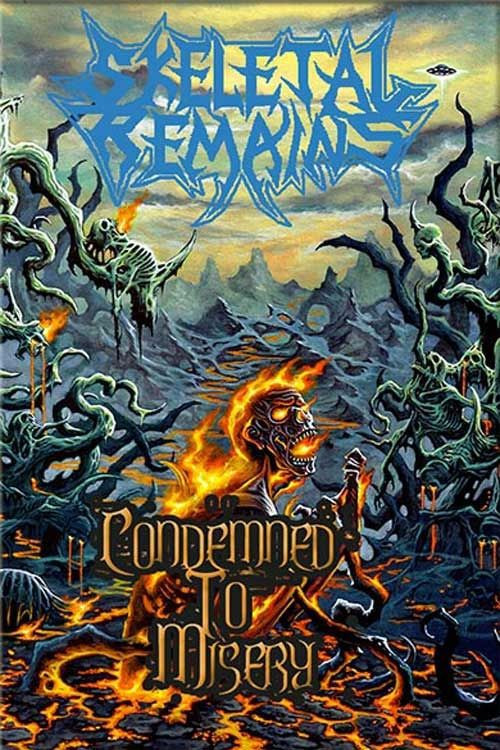Skeletal Remains (3) - Condemned To Misery - Mint (M) - Cassette