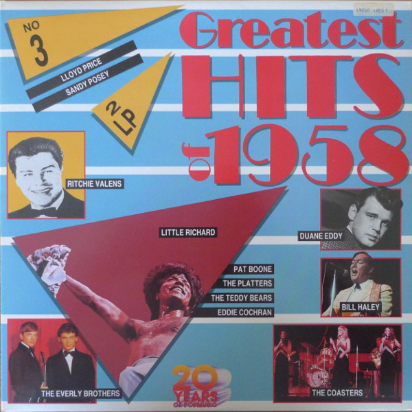 Various - Greatest Hits Of 1958 - Very Good Plus (VG+) - Vinyl