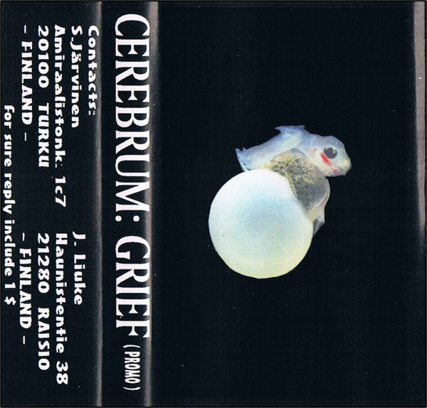 Cerebrum (3) - Grief (Promo) - Mint (M) - Cassette
