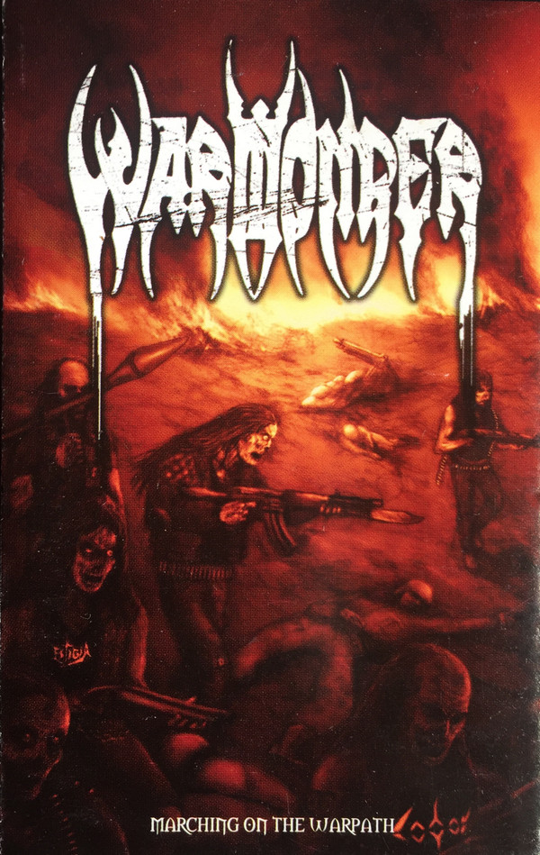 Warmonger (3) - Marching On The Warpath - Near Mint (NM or M-) - Cassette