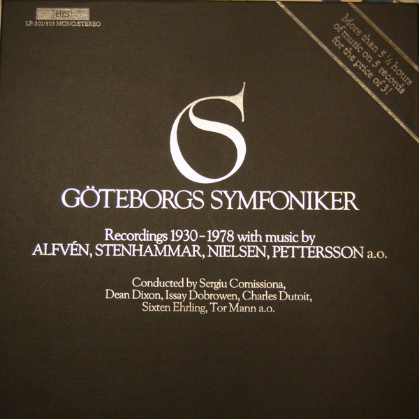 Gothenburg Symphony Orchestra* - Recordings 1930-1978 with music by Alfvén, Stenhammar, Nielsen, Pettersson a.o. - Near Mint (NM or M-) - Vinyl,Box Set