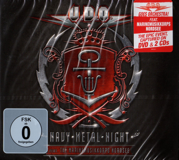 U.D.O. (2) Feat. The Marinemusikkorps Nordsee* - Navy Metal Night - Mint (M) - CD,DVD,All Media