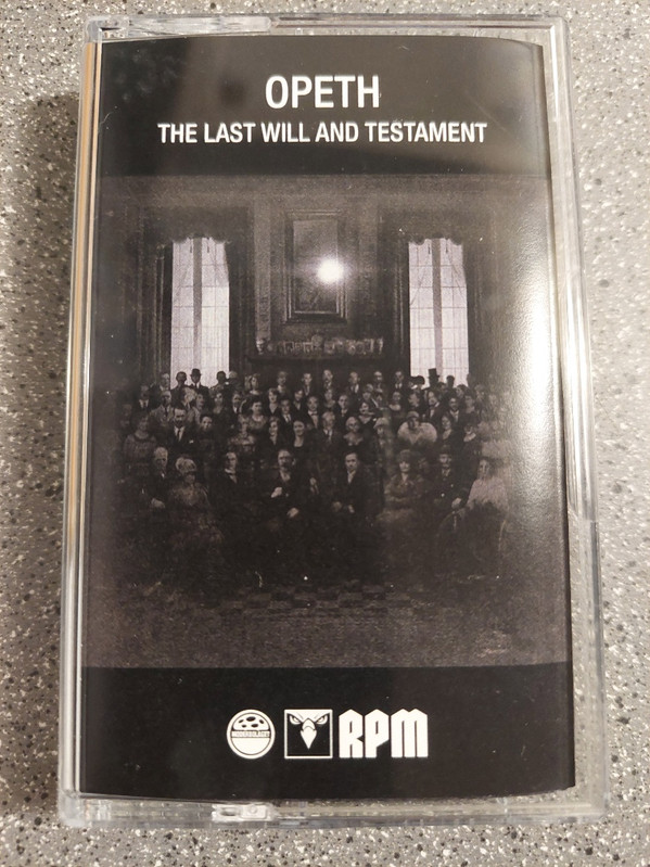 Opeth - The Last Will And Testament - Mint (M) - Cassette