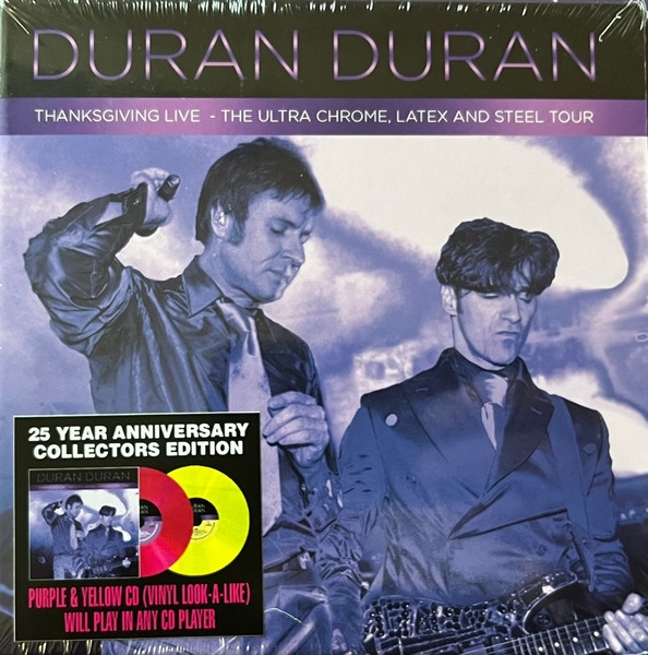 Duran Duran - Thanksgiving Live - The Ultra Chrome, Latex And Steel Tour - Mint (M) - CD