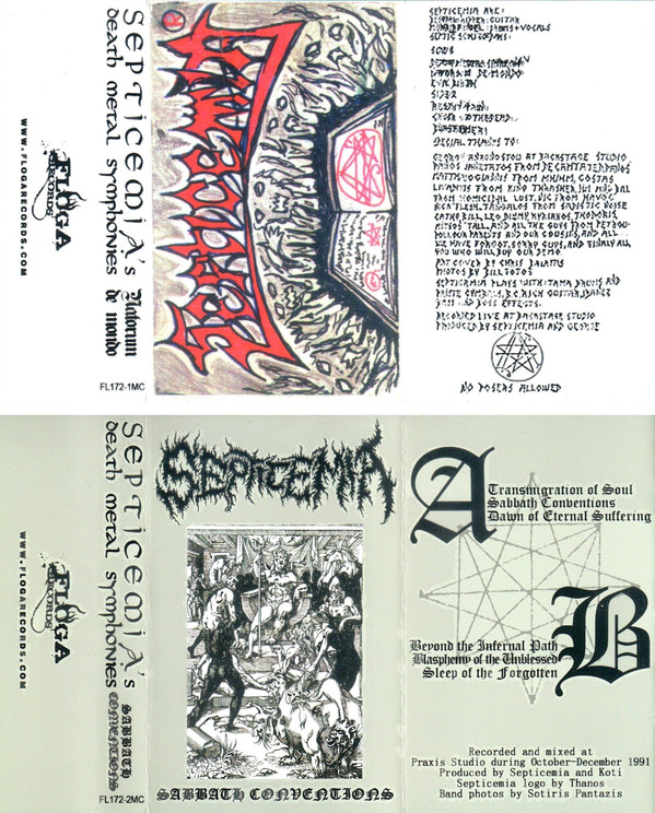Septicemia - Years Of The Unlight  - Mint (M) - Cassette,Box Set