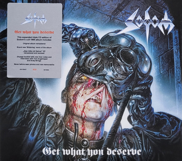 Sodom - Get What You Deserve - Mint (M) - CD,CD,CD,All Media