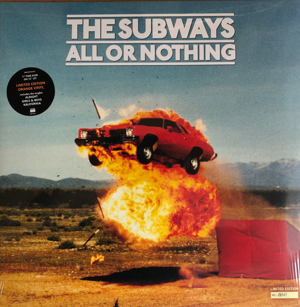 The Subways - All Or Nothing - Mint (M) - Vinyl