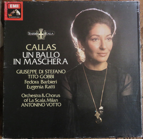 Verdi* - Callas*, Giuseppe Di Stefano, Tito Gobbi, Fedora Barbieri, Eugenia Ratti, Orchestra* & Chorus of La Scala, Milan*, Antonino Votto - Un Ballo In Maschera - Near Mint (NM or M-) - Vinyl,Box Set