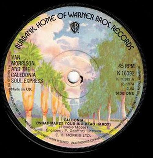 Van Morrison And The Caledonia Soul Express - Caldonia (What Makes Your Big Head Hard?) - Very Good Plus (VG+) - Vinyl