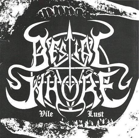 Bestial Whore - Vile Lust - Near Mint (NM or M-) - Cassette