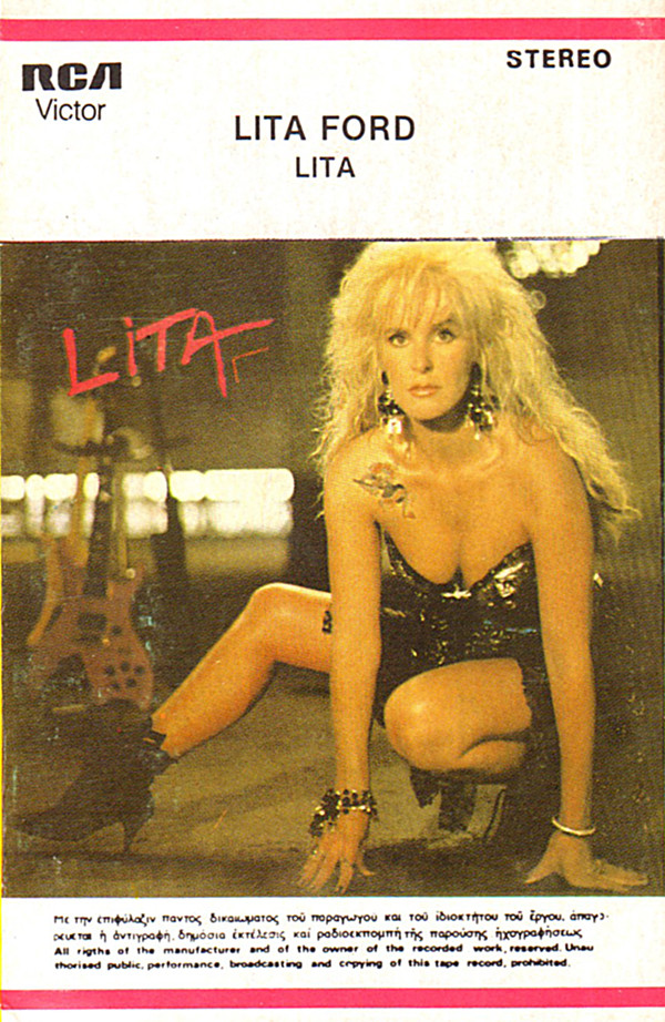 Lita Ford - Lita - Mint (M) - Cassette
