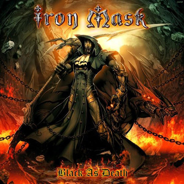 Iron Mask - Black As Death - Near Mint (NM or M-) - Vinyl