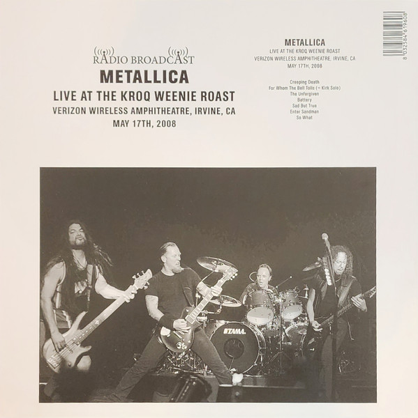 Metallica - Live At The KROQ Weenie Roast Irvine, California 2008 - Mint (M) - Vinyl