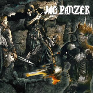 Jag Panzer - The Shaped Singles - Mint (M) - Vinyl