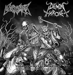 Necrólisis / Demonthrone - Total Poser Extermination - Hellish Troops From The Underground - Mint (M) - CD