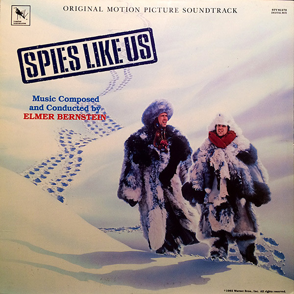Elmer Bernstein - Spies Like Us (Original Motion Picture Soundtrack) - Near Mint (NM or M-) - Vinyl